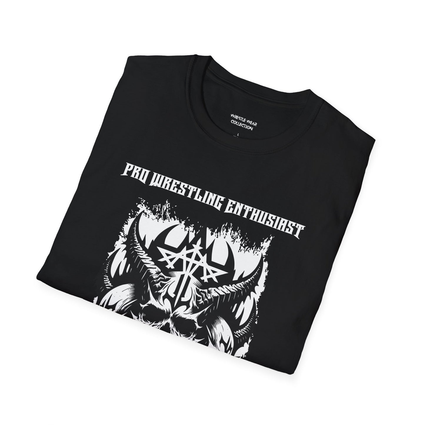Pro Wrestling Enthusiast Band of Skulls Unisex Softstyle T-Shirt