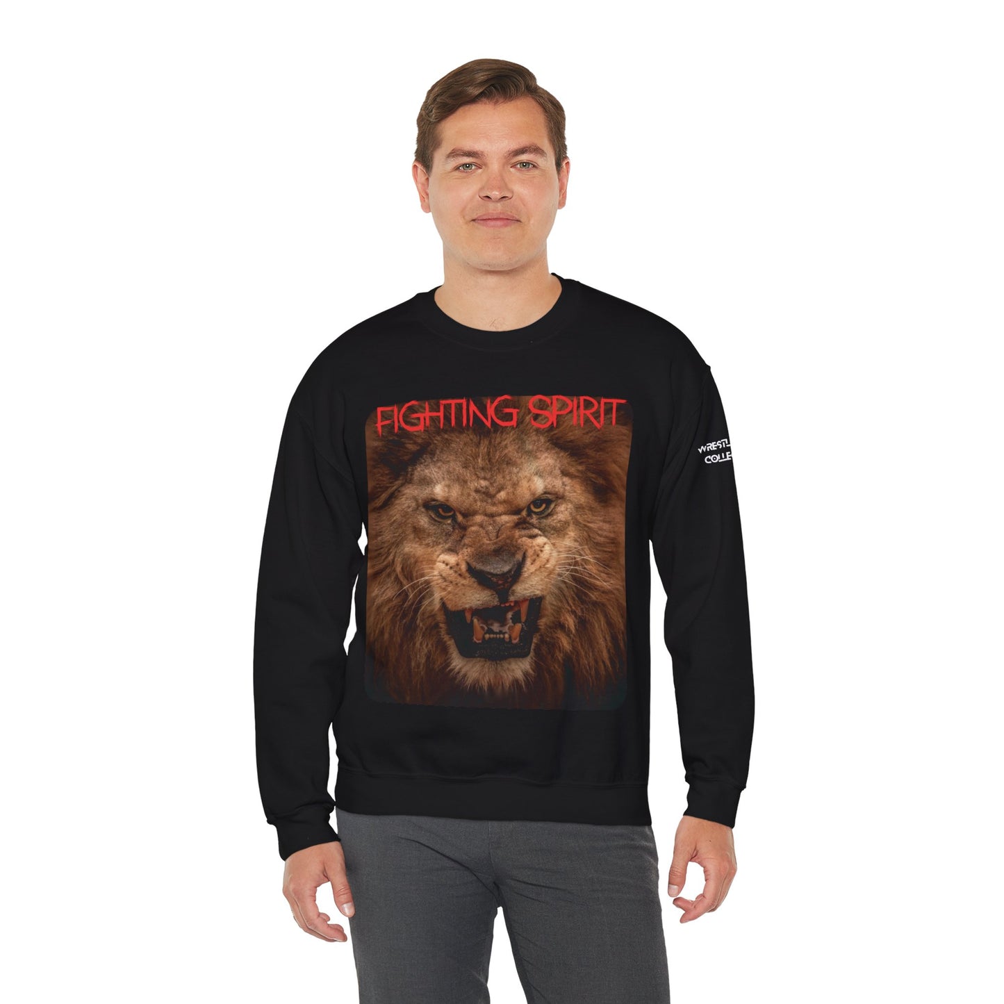 Fighting Spirit Unisex Heavy Blend Crewneck Sweatshirt