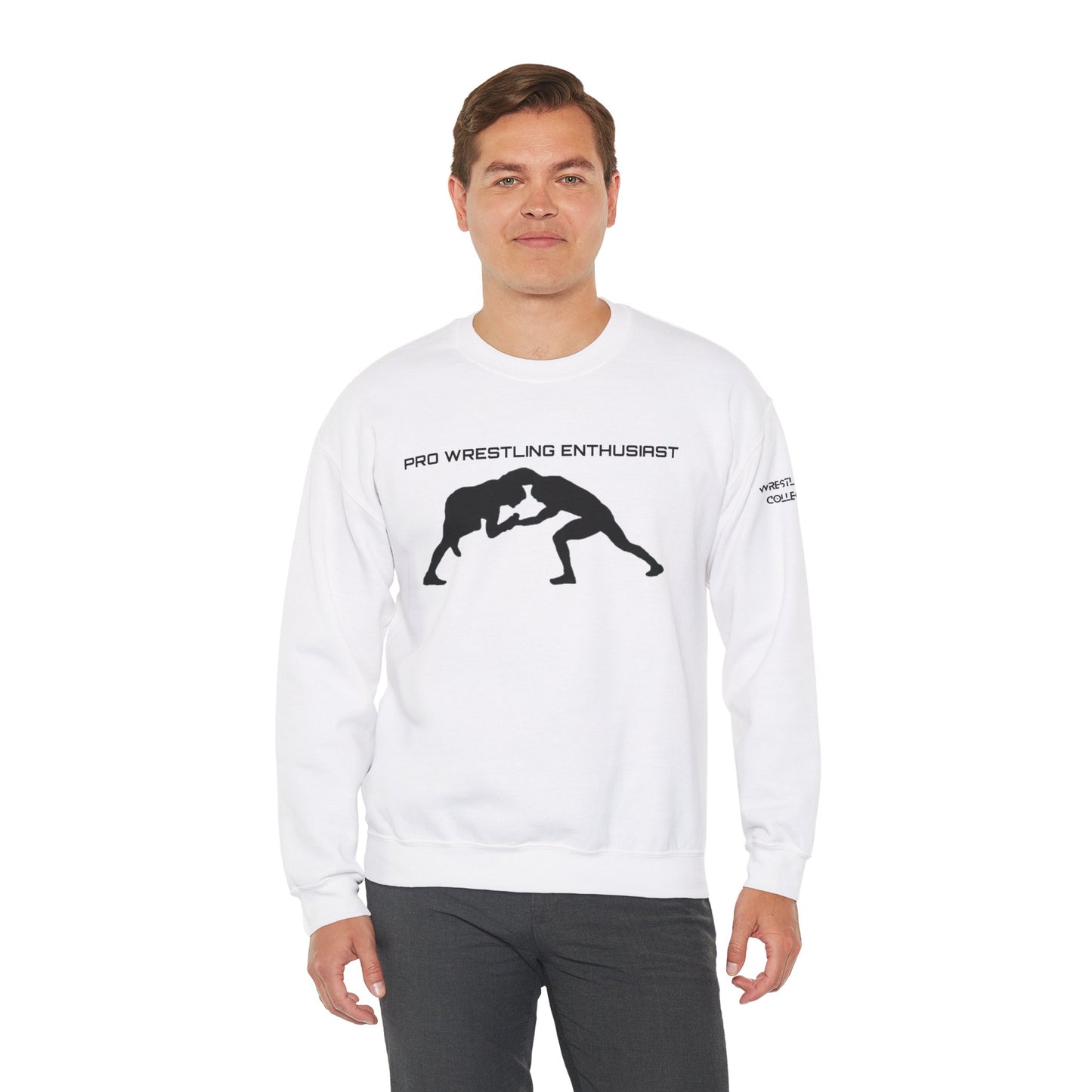 Pro Wrestling Enthusiast Unisex Heavy Blend Crewneck Sweatshirt