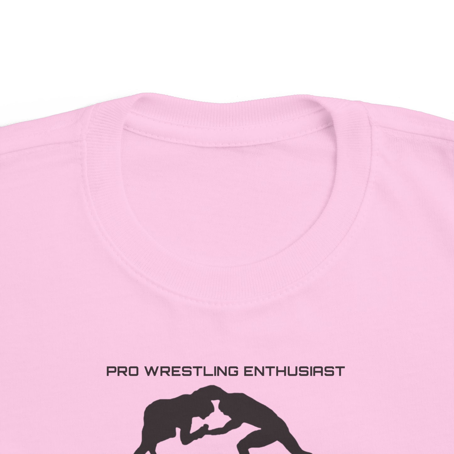 Pro Wrestling Enthusiast Toddler's Fine Jersey Tee