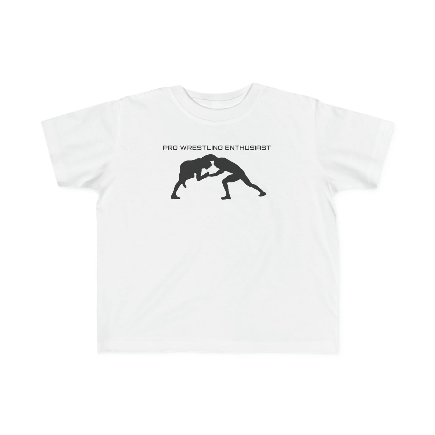 Pro Wrestling Enthusiast Toddler's Fine Jersey Tee