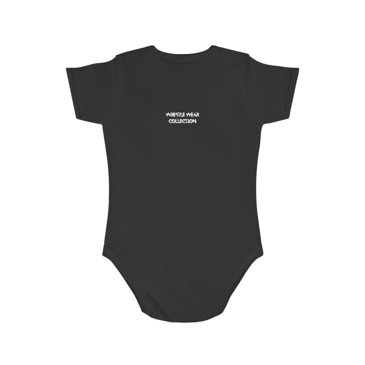 Shine, Heat, Comeback, Finish. Short Sleeve Baby Bodysuit
