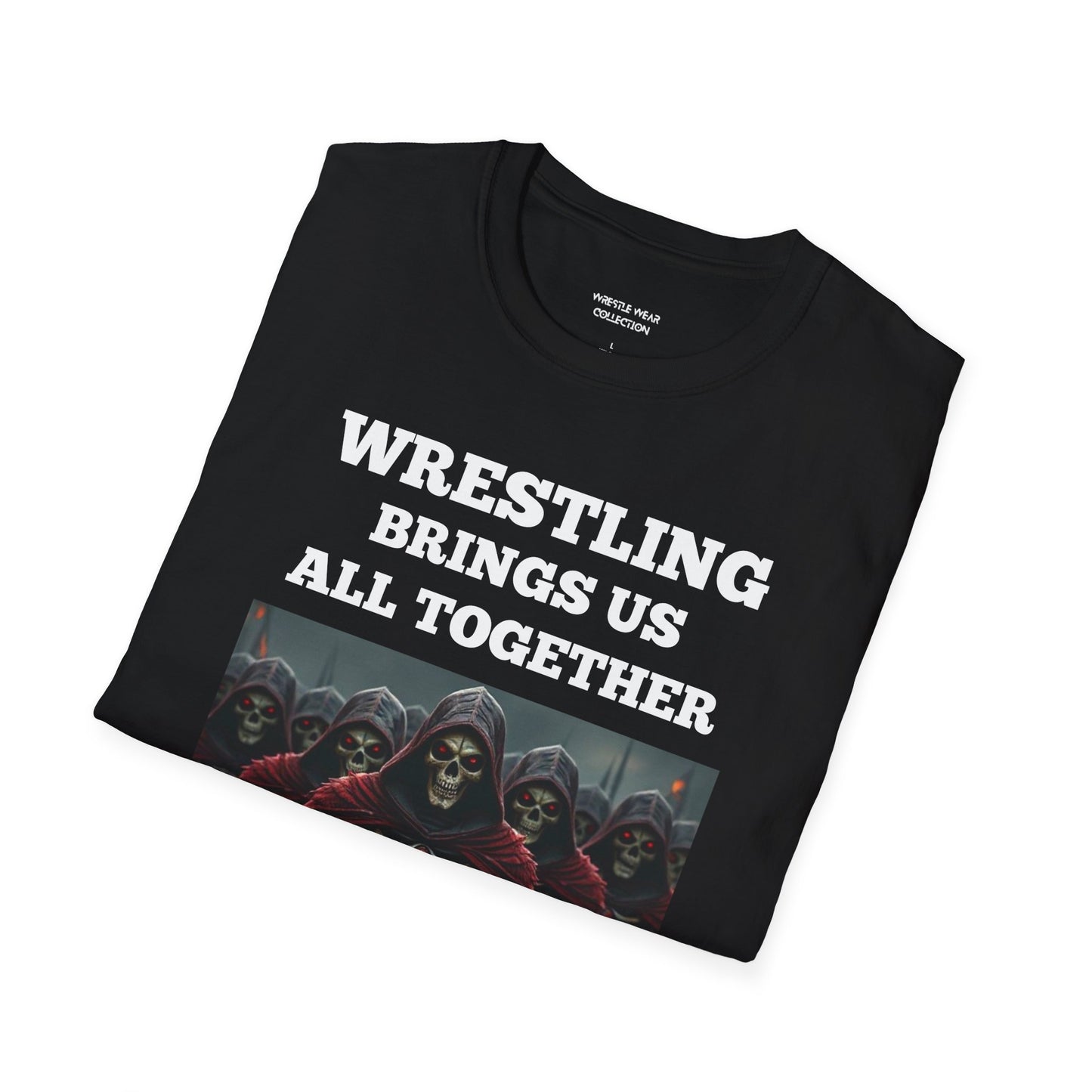 Wrestling Brings Us All Together Unisex Softstyle T-Shirt