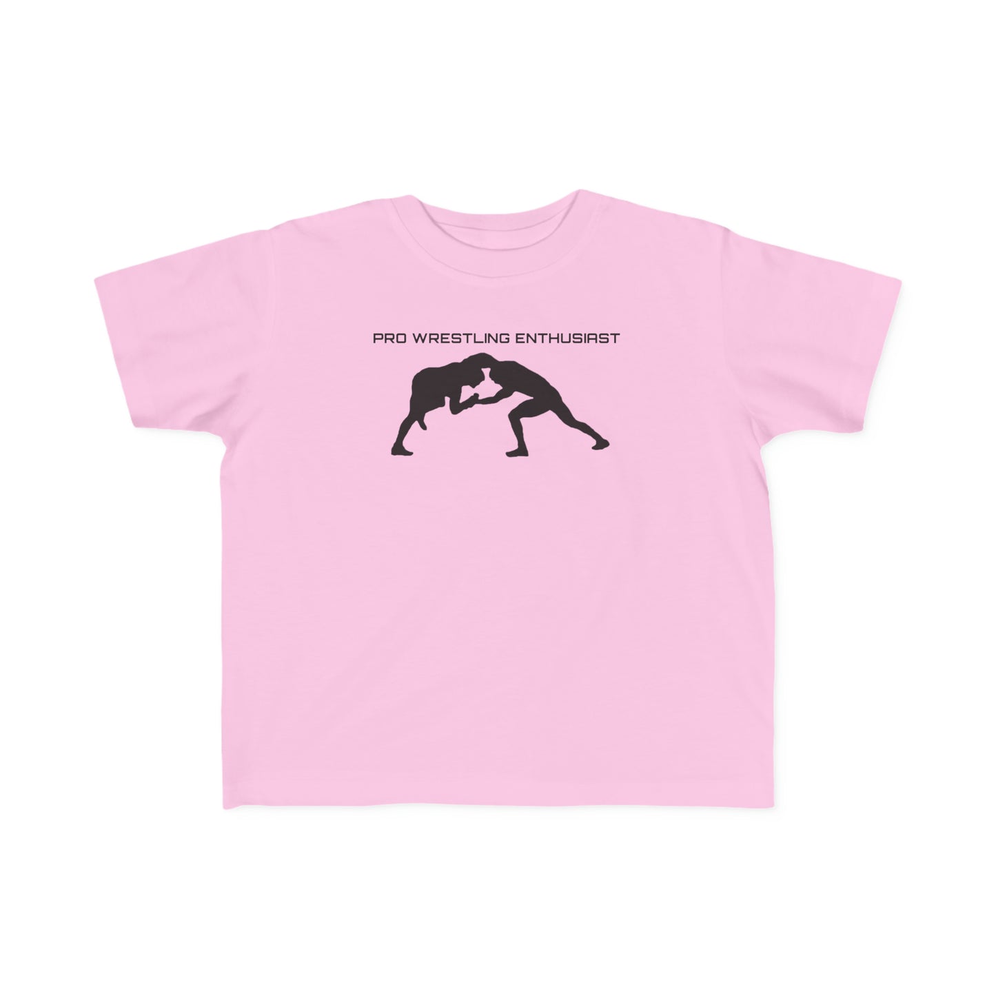 Pro Wrestling Enthusiast Toddler's Fine Jersey Tee