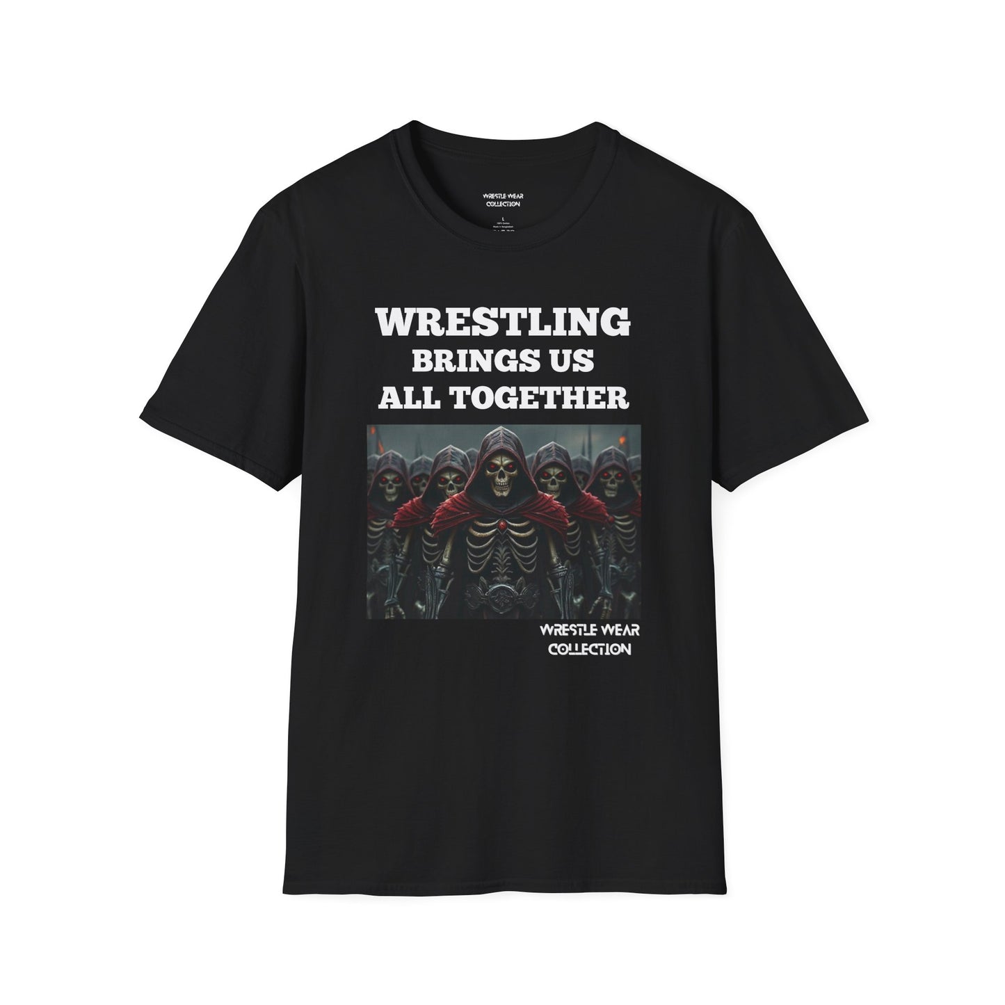 Wrestling Brings Us All Together Unisex Softstyle T-Shirt