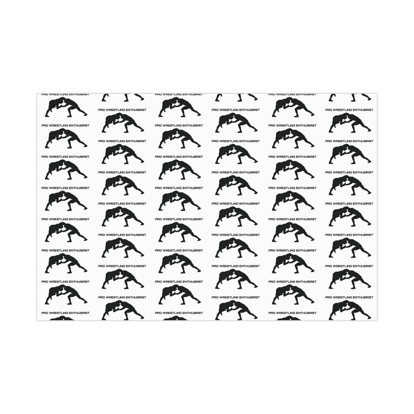Pro Wrestling Enthusiast Gift Wrap Paper