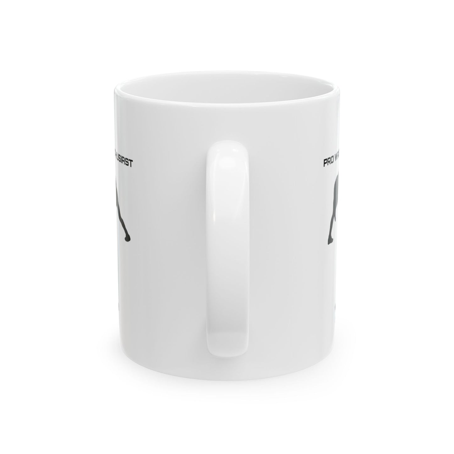 Pro Wrestling Enthusiast White Ceramic Mug 11oz