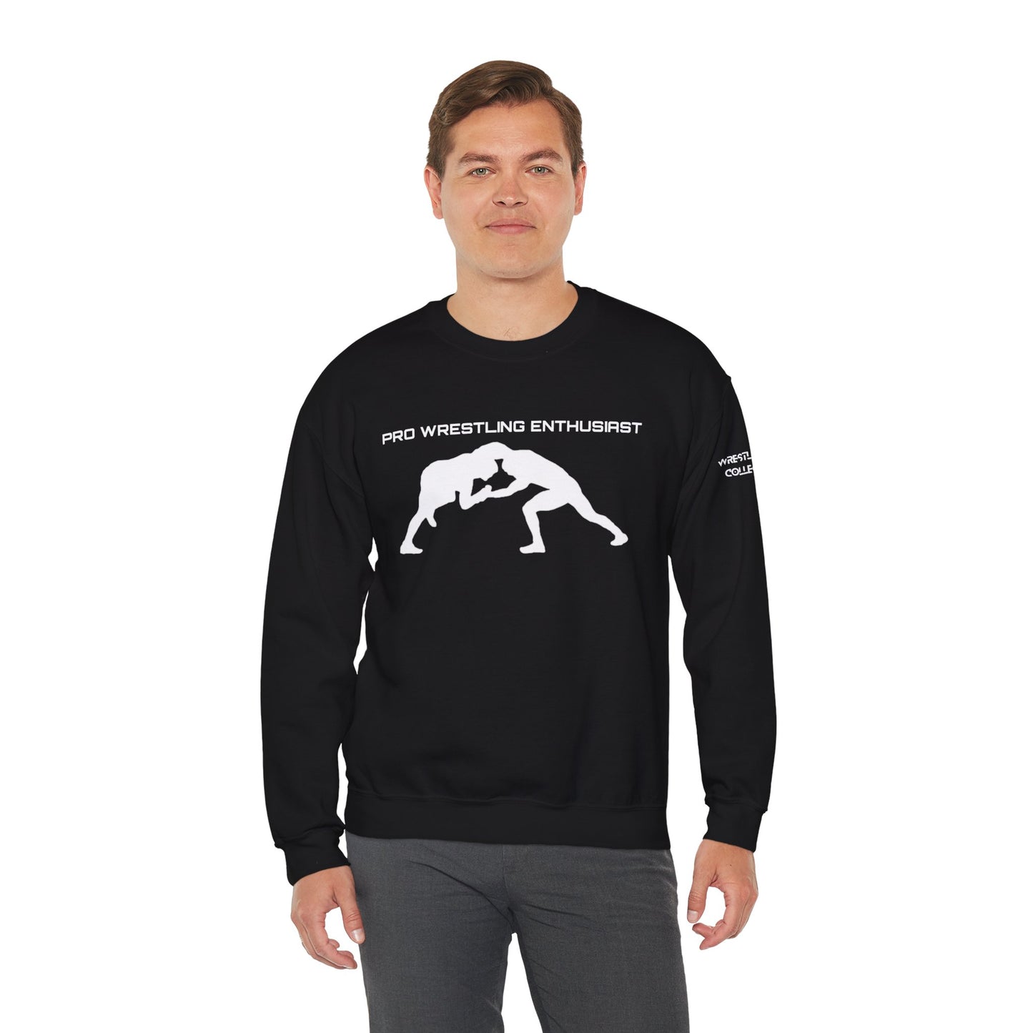 Pro Wrestling Enthusiast Unisex Heavy Blend Crewneck Sweatshirt