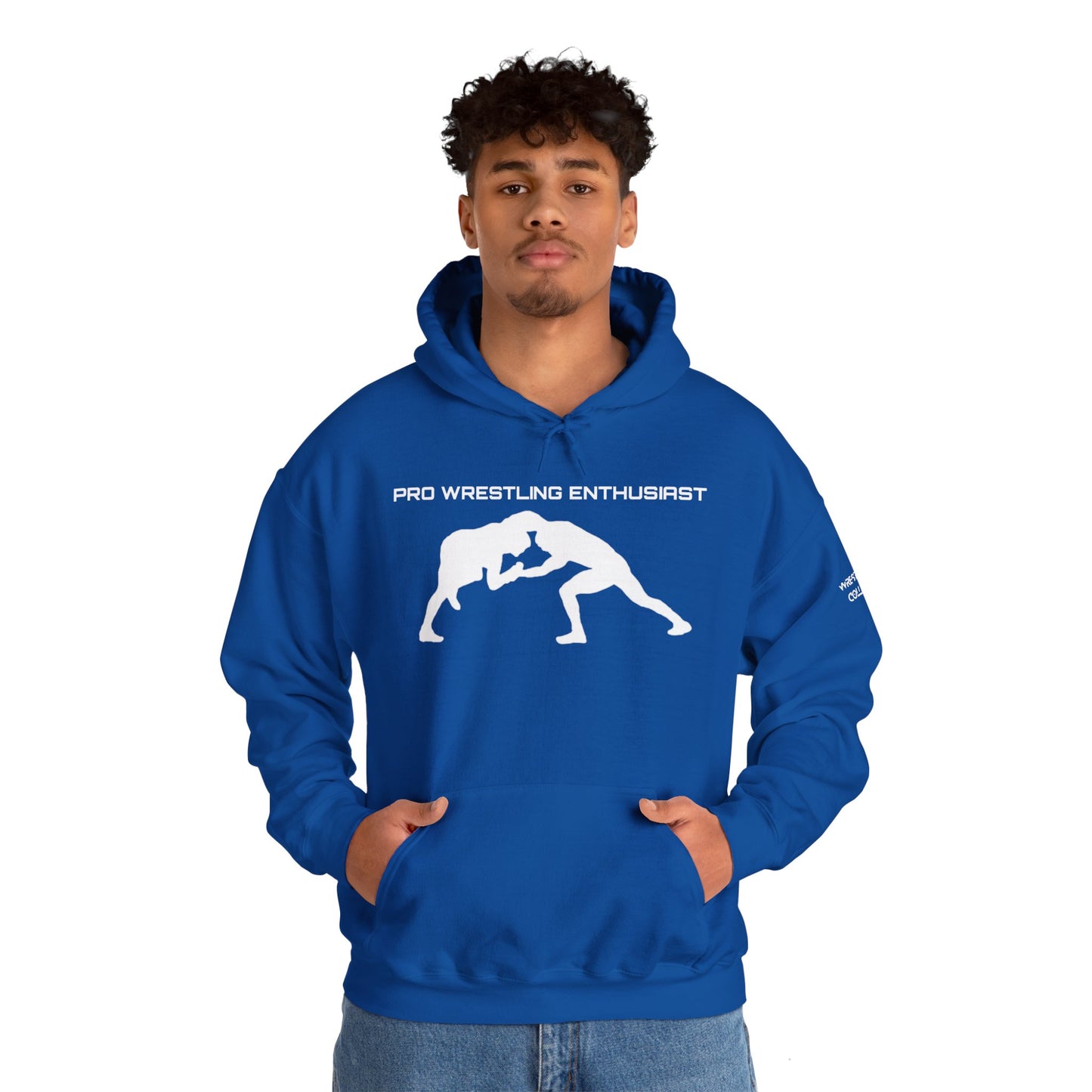 Pro Wrestling Enthusiast Unisex Heavy Blend Hooded Sweatshirt