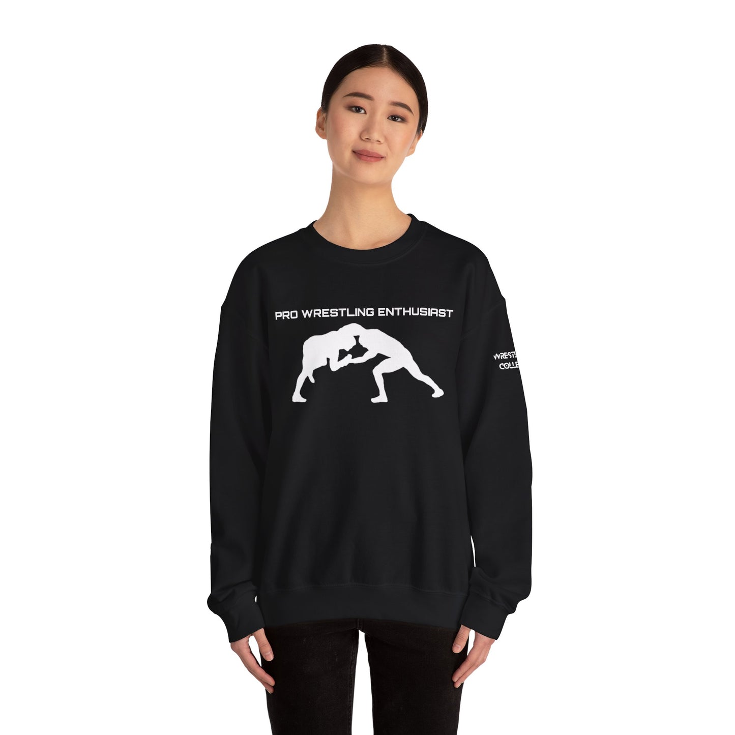 Pro Wrestling Enthusiast Unisex Heavy Blend Crewneck Sweatshirt