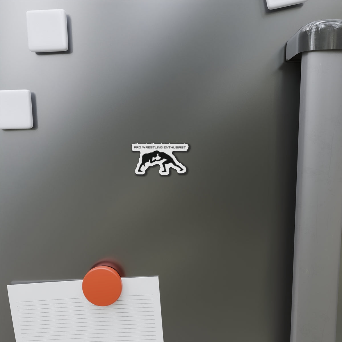 Pro Wrestling Enthusiast Die-Cut Magnet