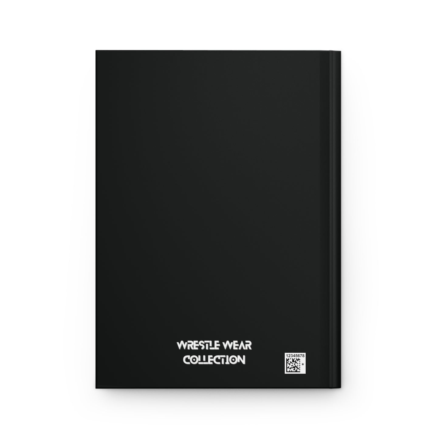 Pro Wrestling Enthusiast Black Hardcover Journal Matte