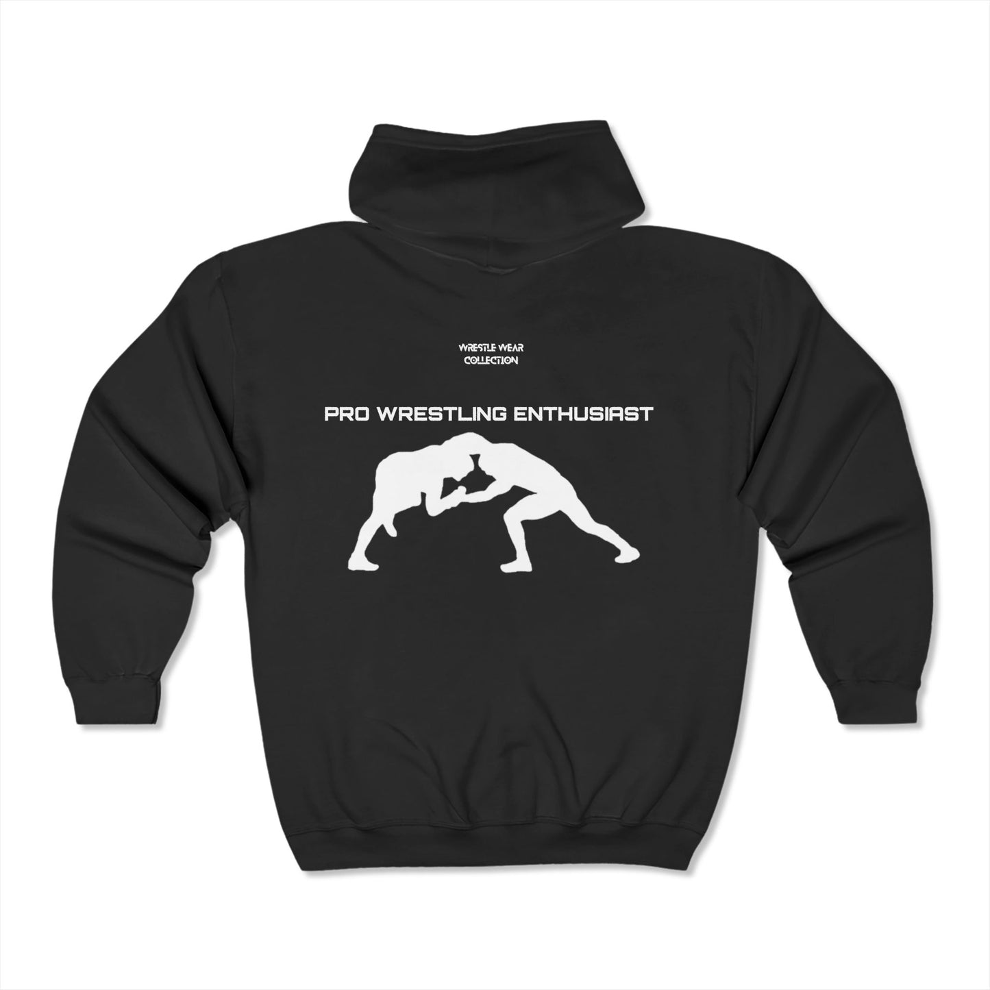 Pro Wrestling Enthusiast Unisex Heavy Blend Full Zip Hooded Sweatshirt