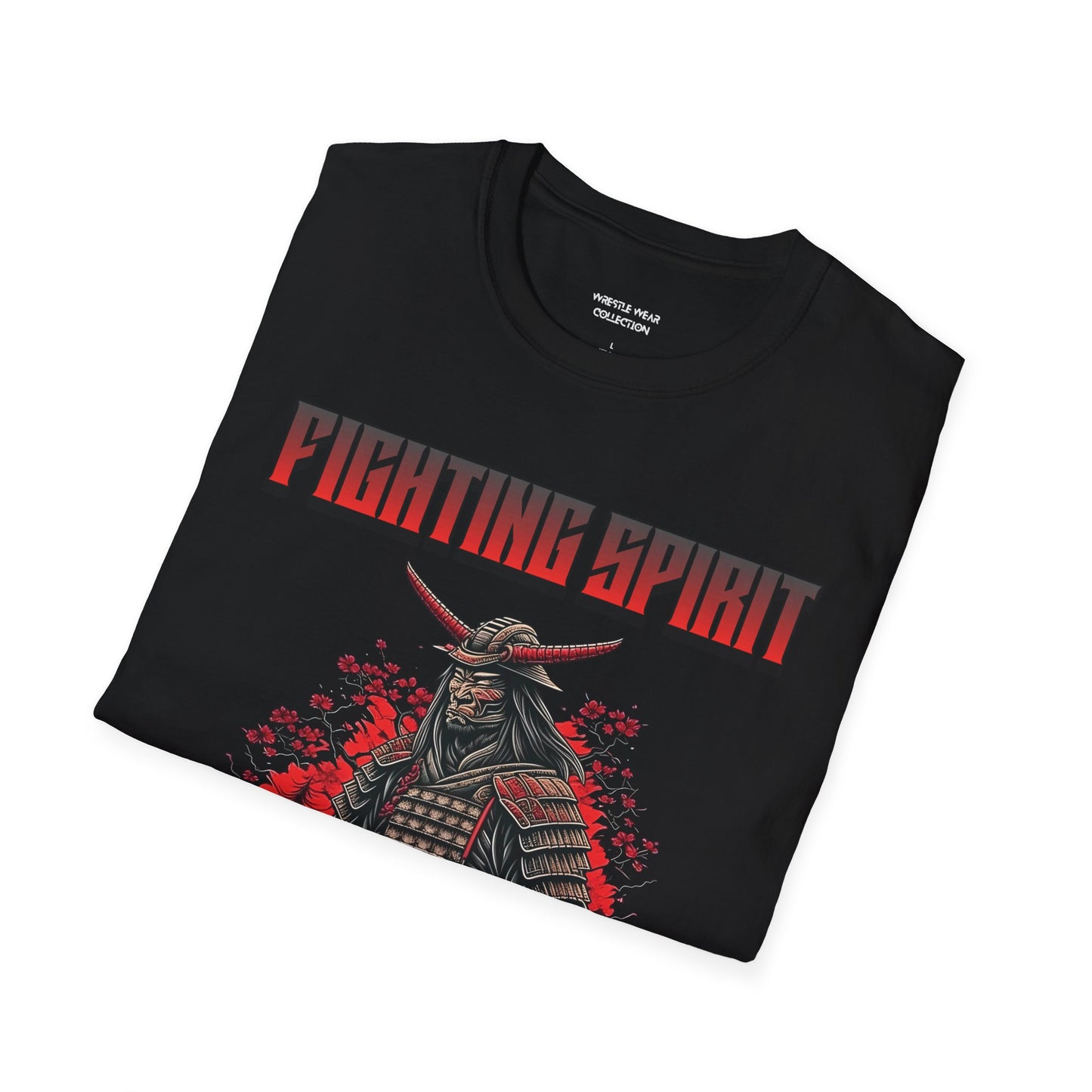 Fighting Spirit Samurai. Unisex Softstyle T-Shirt