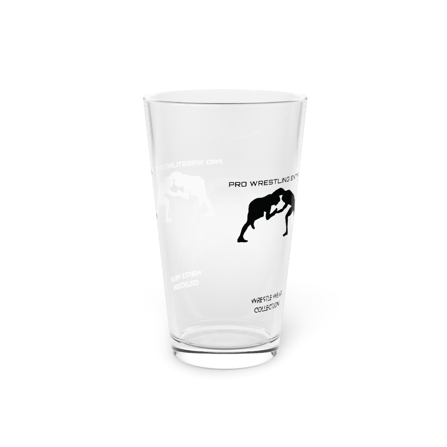 Pro Wrestling Enthusiast Pint Glass, 16oz