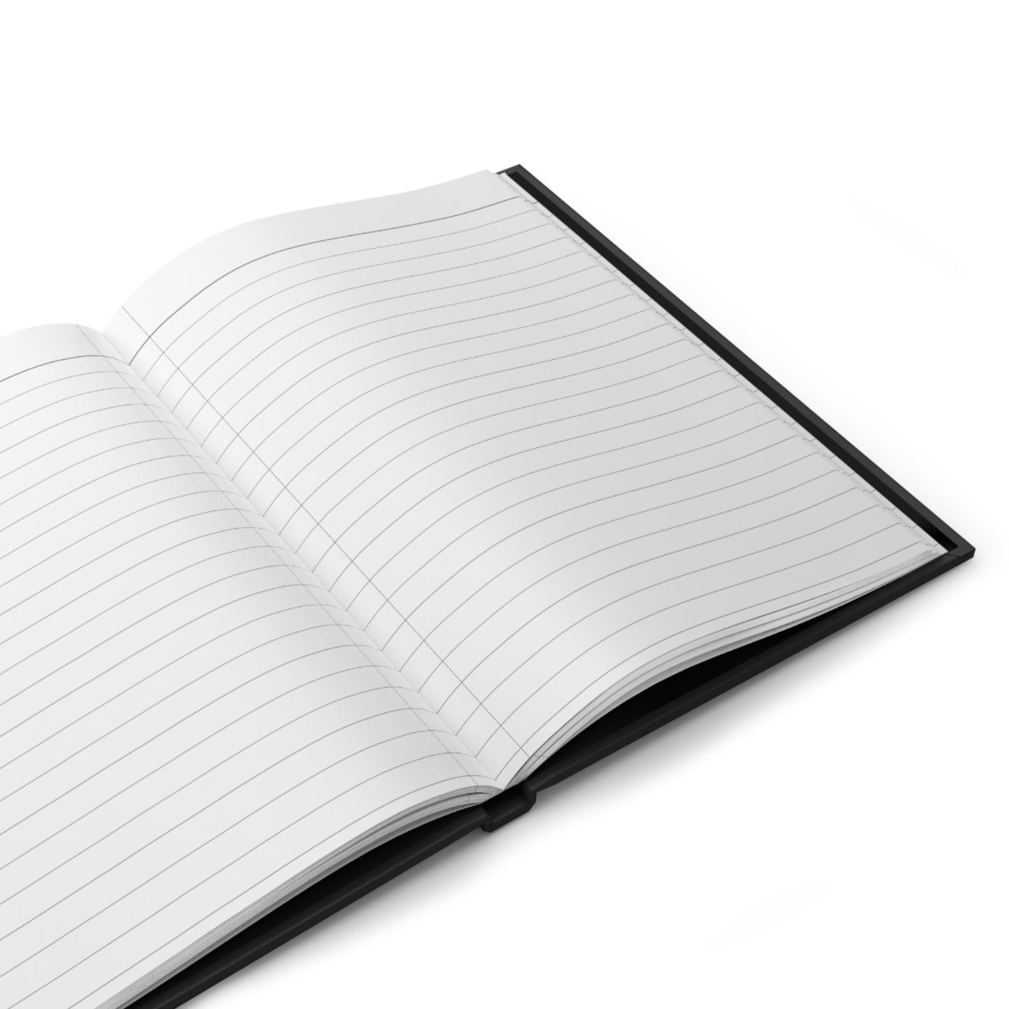 Shine, Heat, Comeback, Finish. Black Hardcover Journal Matte