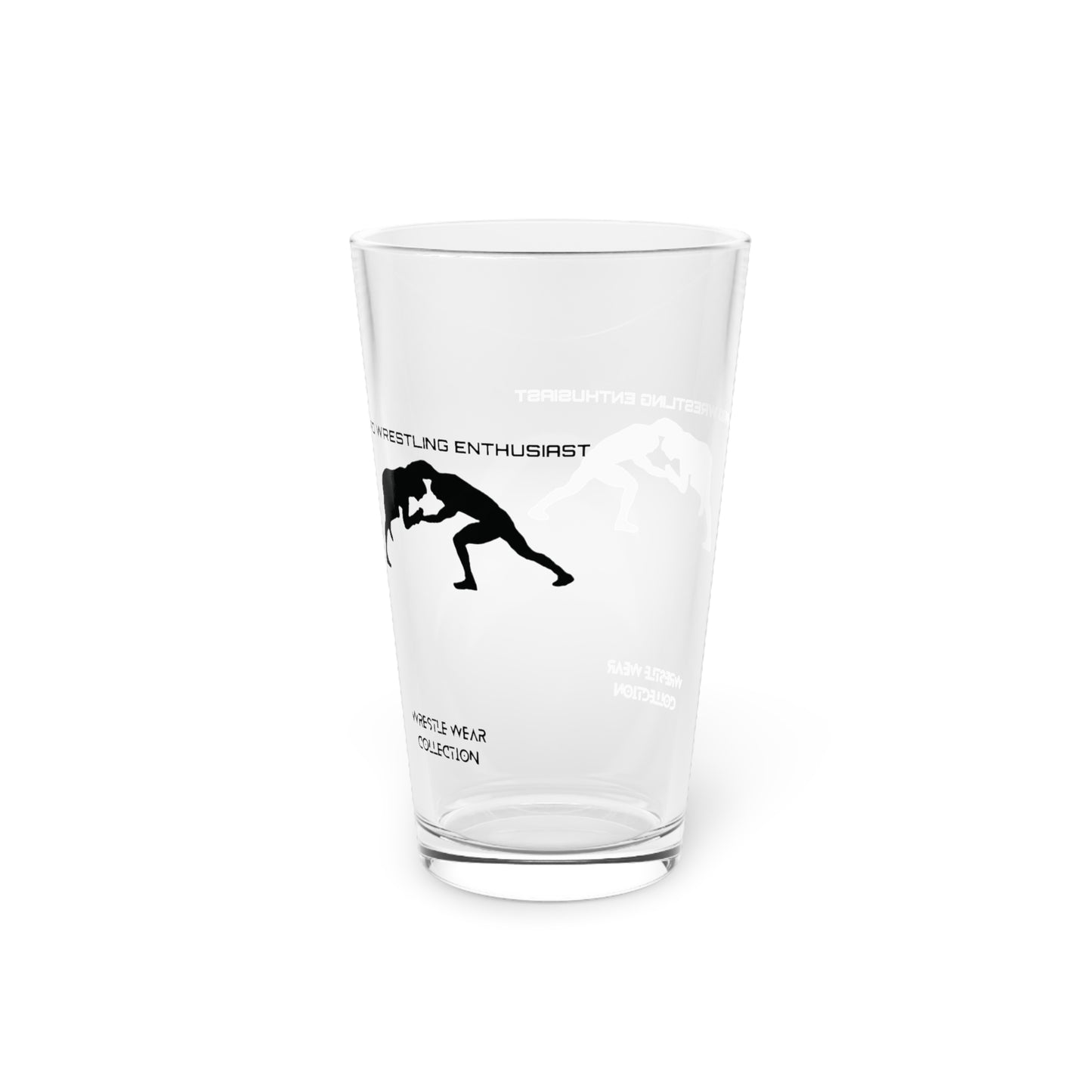 Pro Wrestling Enthusiast Pint Glass, 16oz