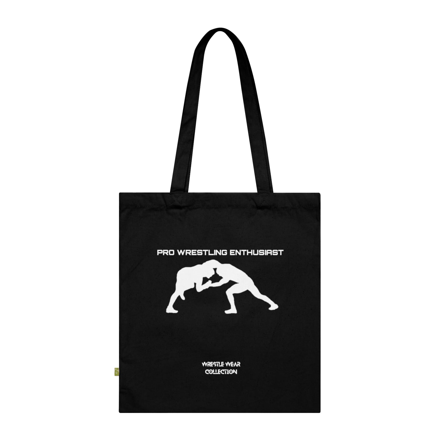 Pro Wrestling Enthusiast Black Tote Bag