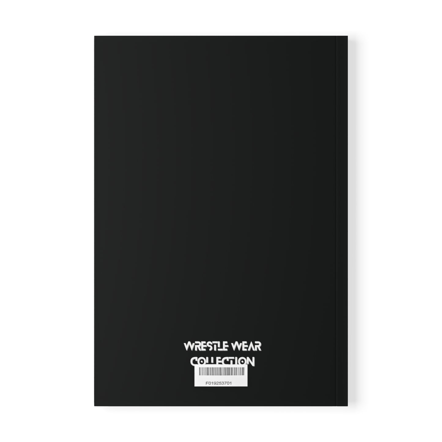 Pro Wrestling Enthusiast Black Softcover Notebook