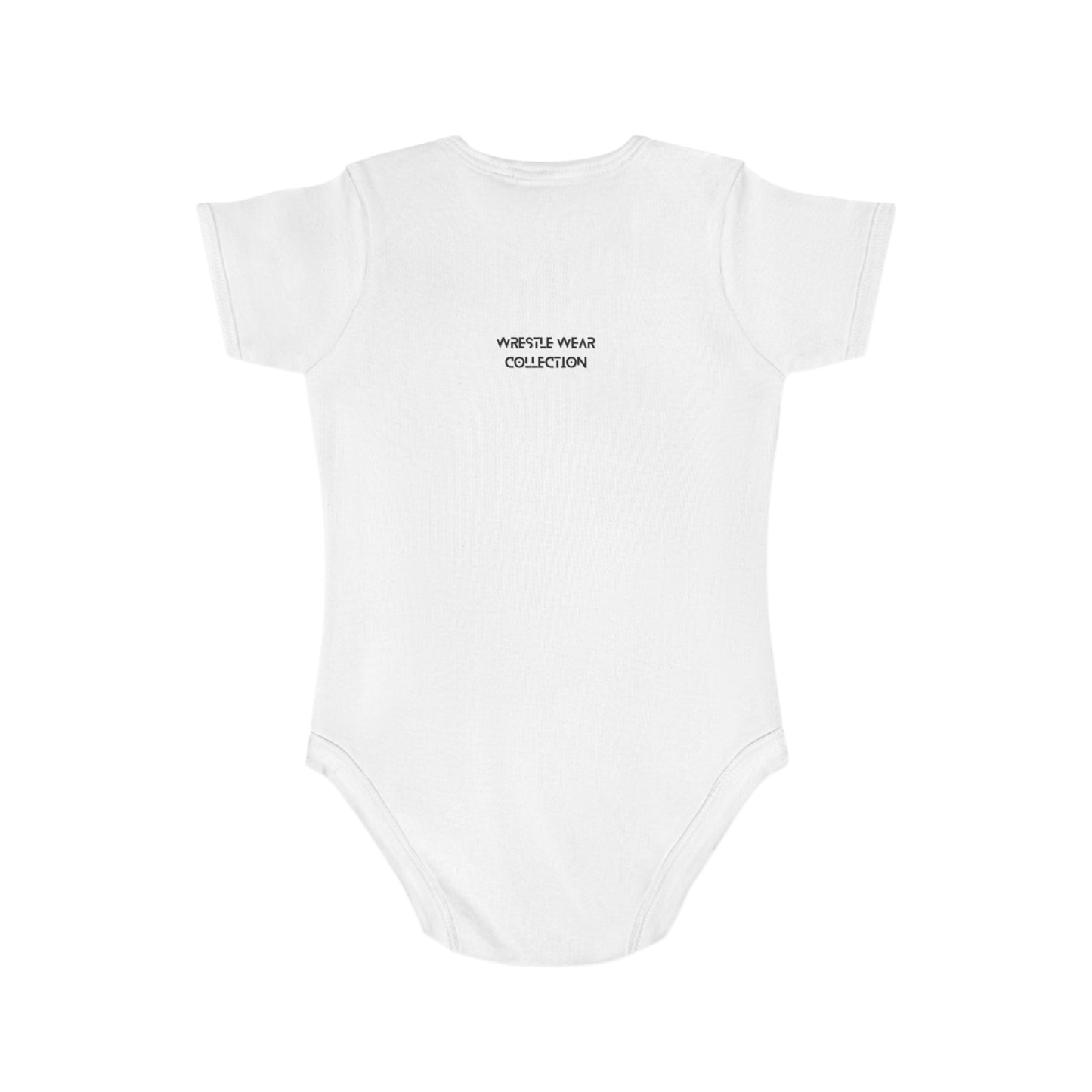 Shine, Heat, Comeback, Finish. Short Sleeve Baby Bodysuit