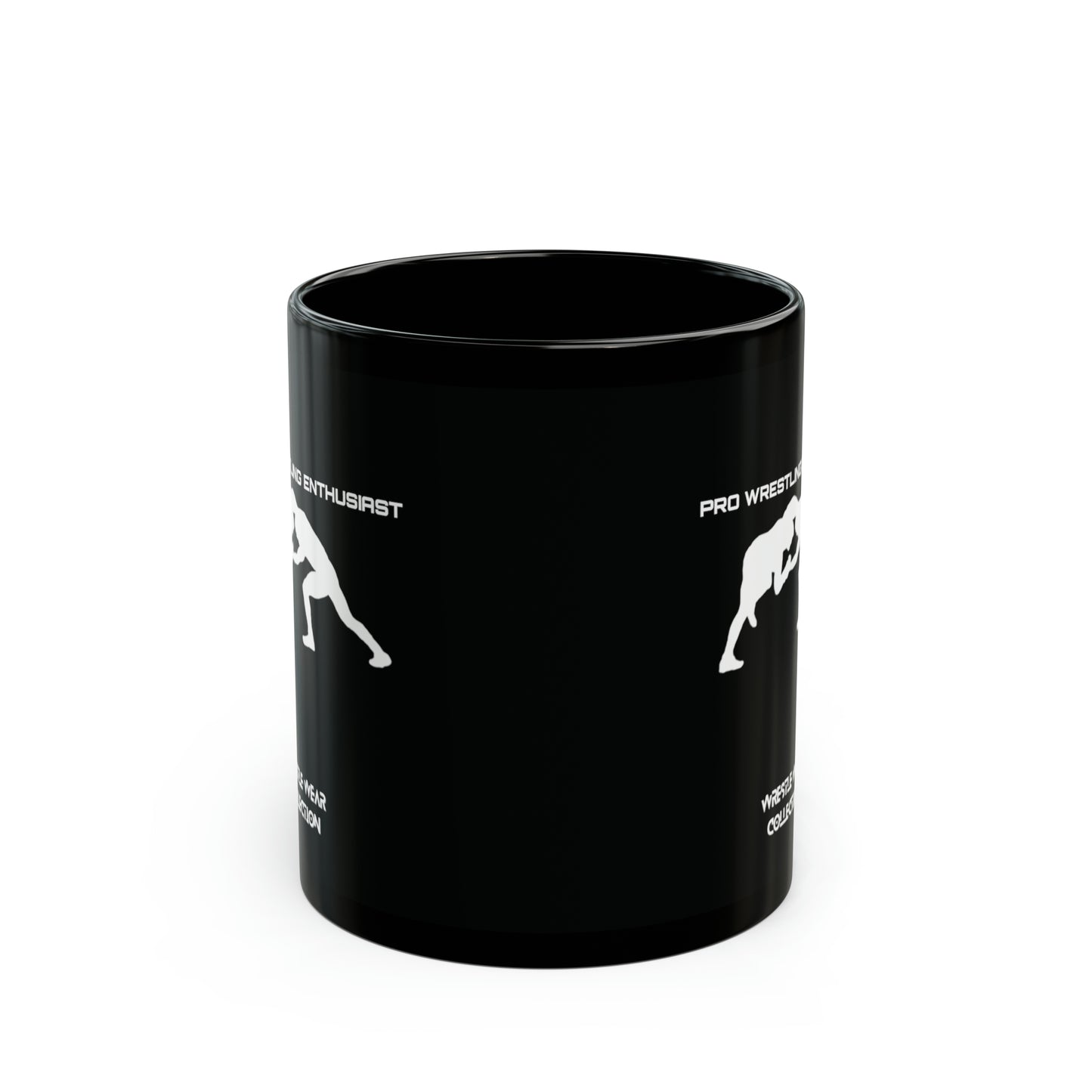 Pro Wrestling Enthusiast. White Ceramic Mug 11oz